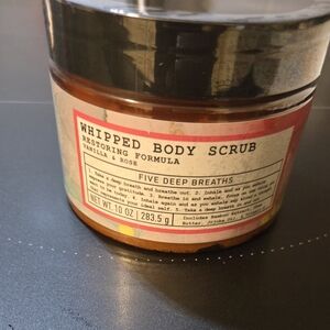 Whipped Body Scrub - Vanilla & Rose 10 oz